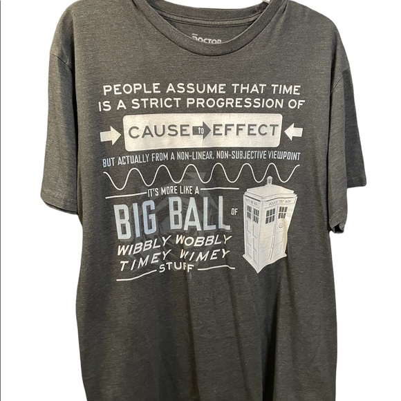 Doctor Who Other - Doctor Who Tee Shirt SZ - L